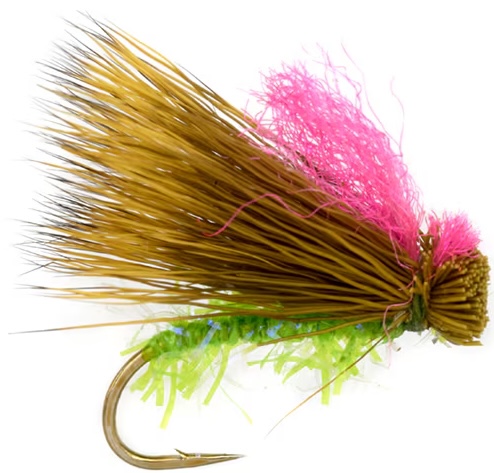 Fulling Mill Tactical Terrestrials Ronan's Highcountry Green Cicada Dry Fly