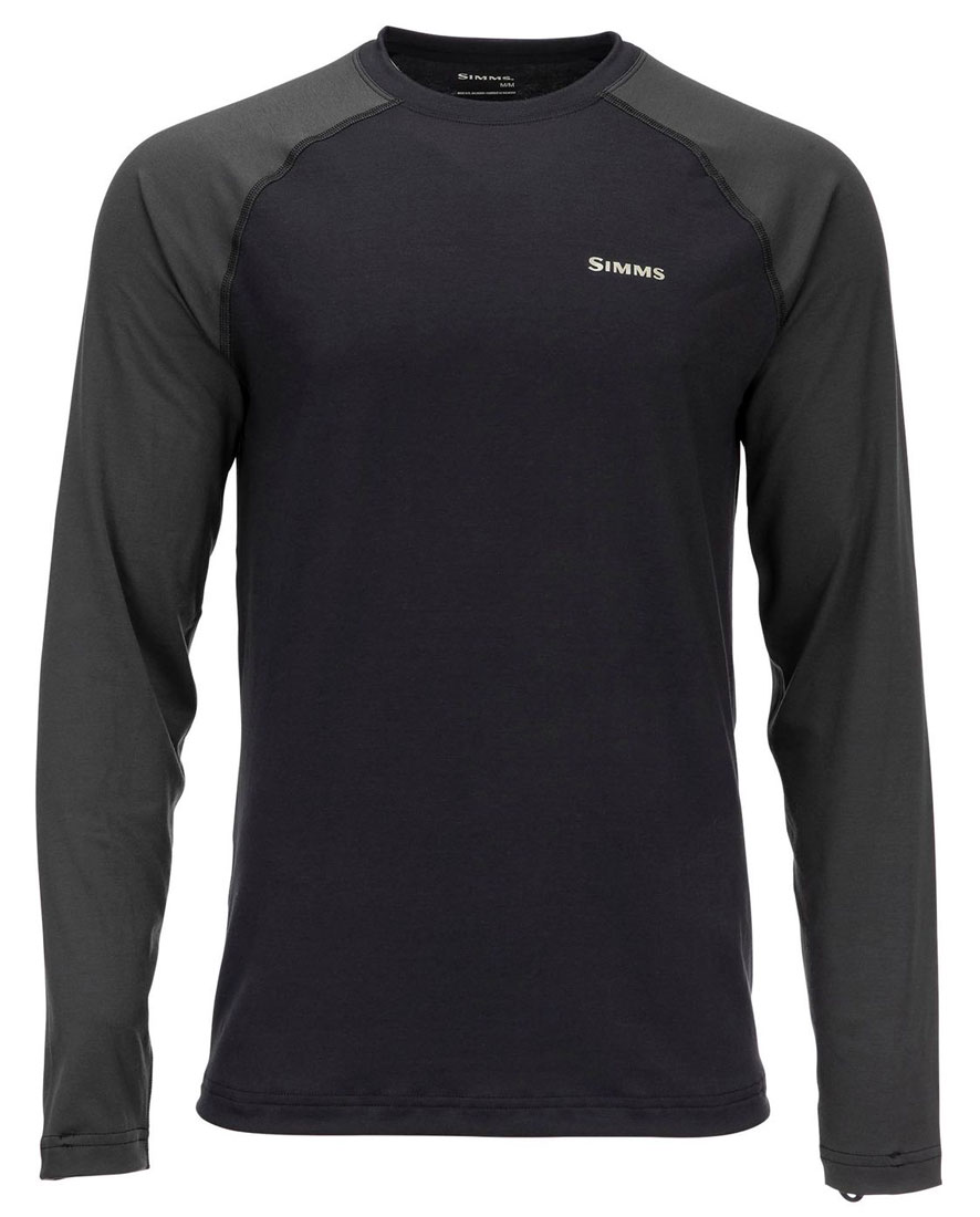 Simms_Lightweight_Baselayer_Top_black_1 Simms Lightweight Baselayer Top black