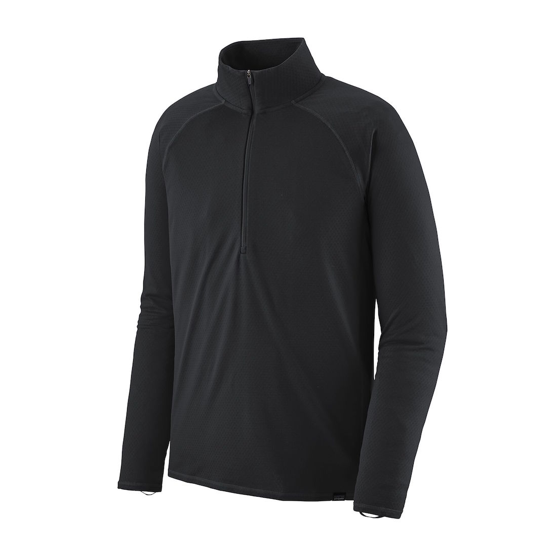 Patagonia-Cap-MW-Zip-Neck-BLK Black (BLK)