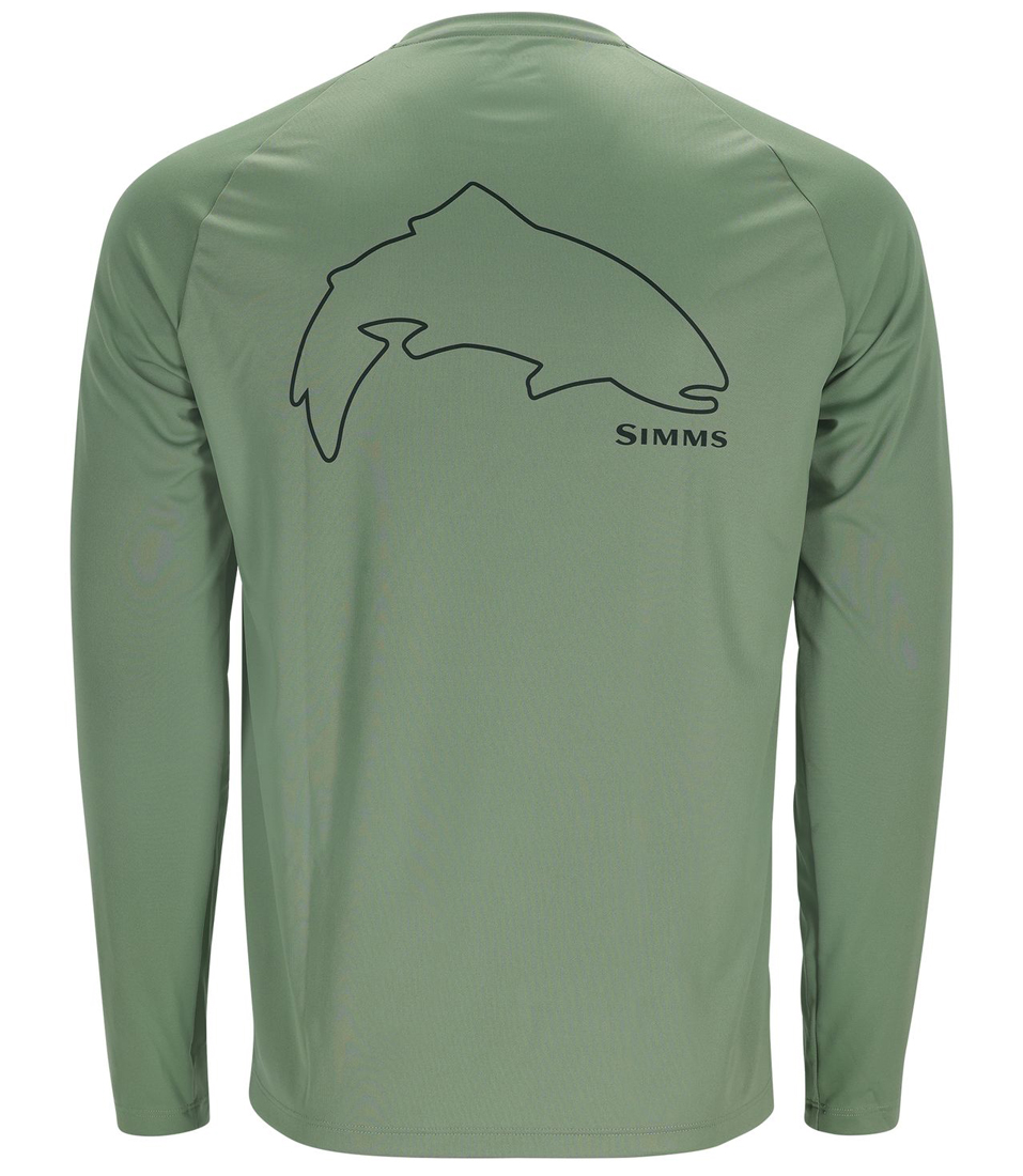 Simms_Tech_Tee_Artist_Series_Langarmshirt_trout_outline_field_1 Simms Tech Tee Artist Series Trout Outline field
