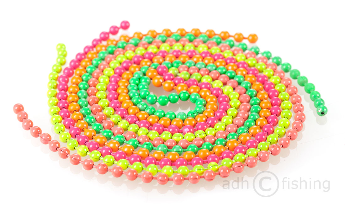 Hareline Fluorescent Bead Chain Eyes