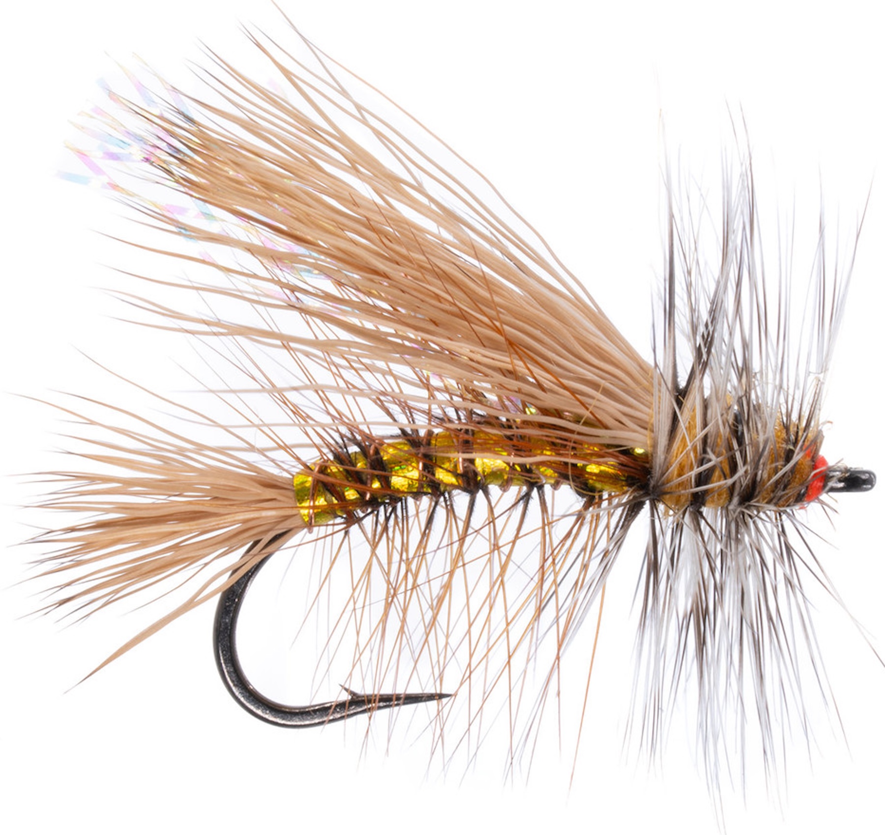 Umpqua Fly Naked Stimulator Kaufmann Yellow #10 dry fly