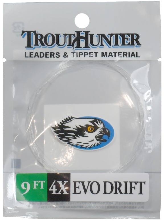 Trout Hunter EVO Drift Tapered Leader with Loop 9ft 