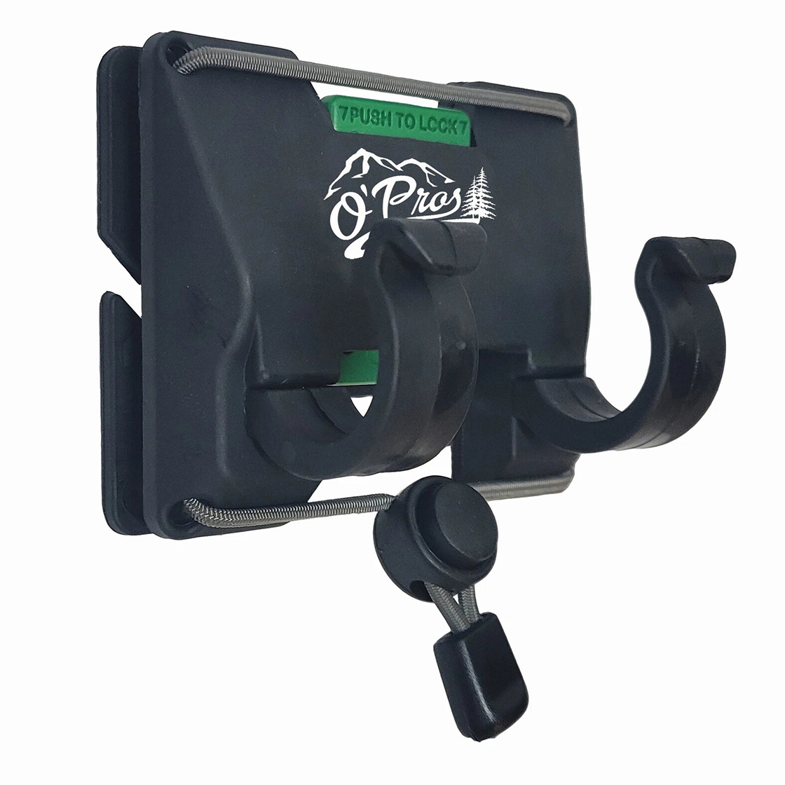 O'Pros 3rd Hand Rod Holder Slide Lock black