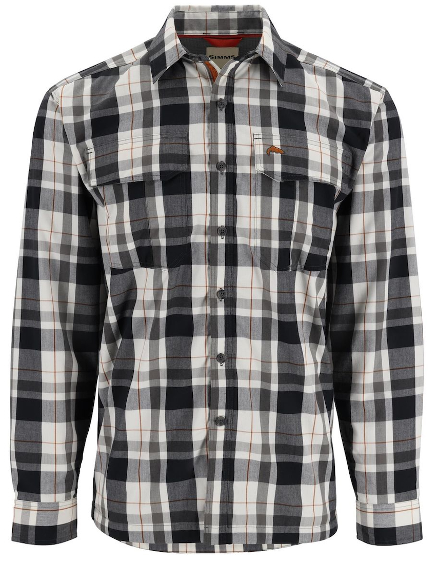 P-28368_Simms_Cold_Weather_Shirt_Gunmetal_Logan_Plaid_ Simms ColdWeather Shirt Gunmetal Logan Plaid