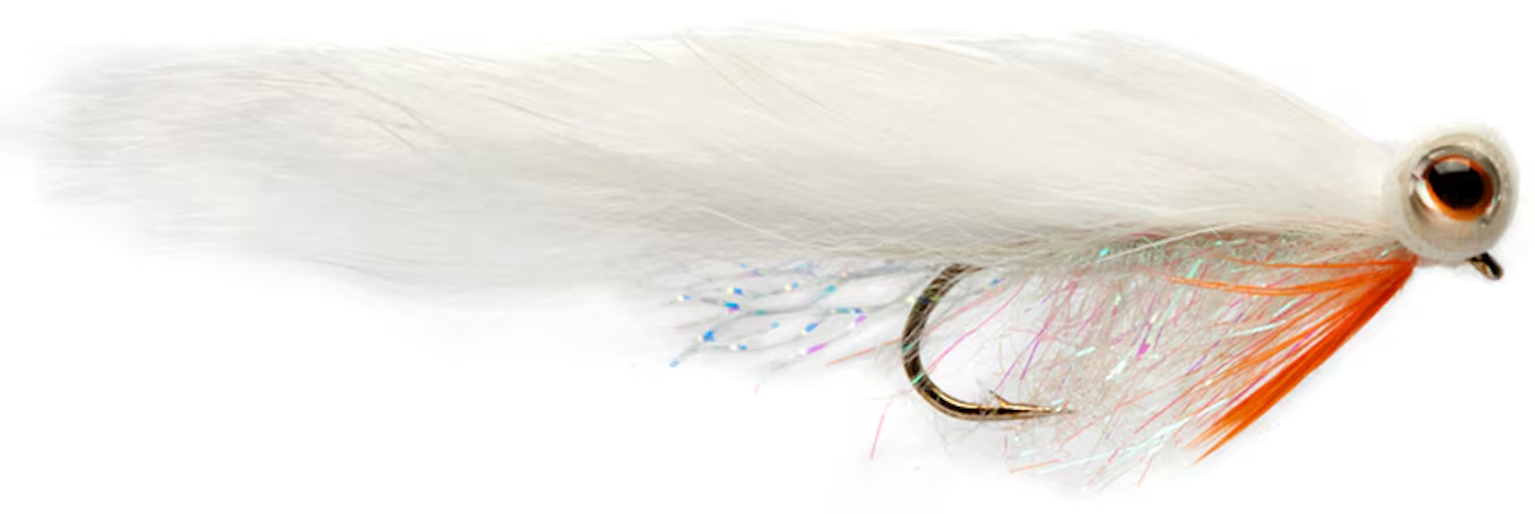 Fulling Mill Rob's Minky Booby White Streamer