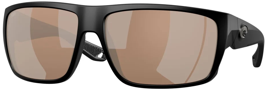 Costa Polarized Glasses Fly Line Matte Black (Copper Silver Mirror 580G)