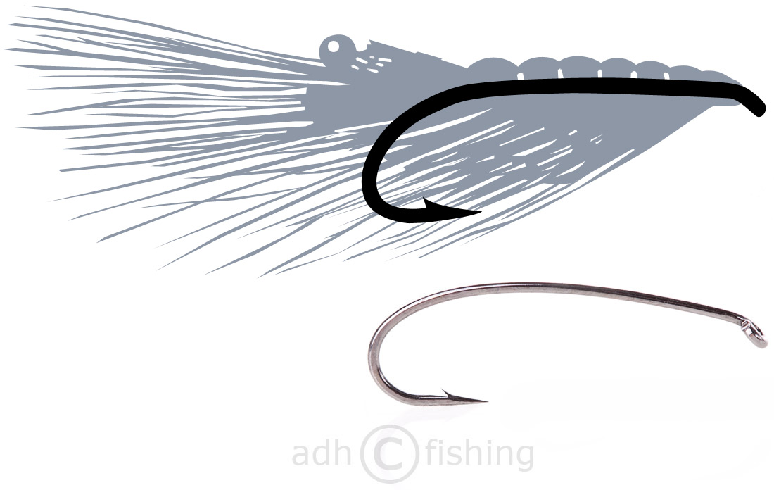 tunca-saltwater-shrimp Tunca Fly hook TS30 Saltwater Shrimp