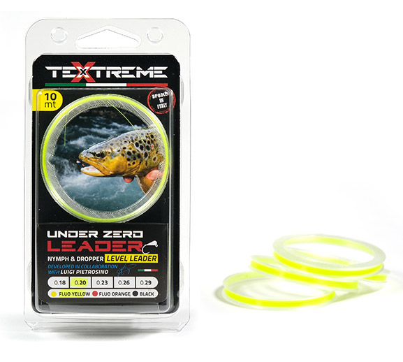 Textreme_Under_Zero_Leader_yellow Textreme Under Zero Nymph Leader fluo yellow