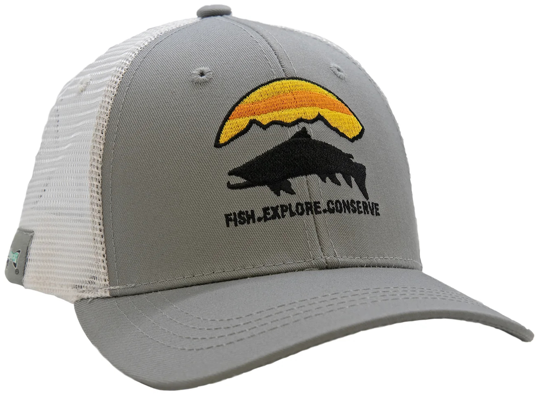 P-26232_RepYourWater_Low_Pro_Backcountry_Trout_Kappe_ RepYourWater Backcountry Trout Low Pro Hat Cap