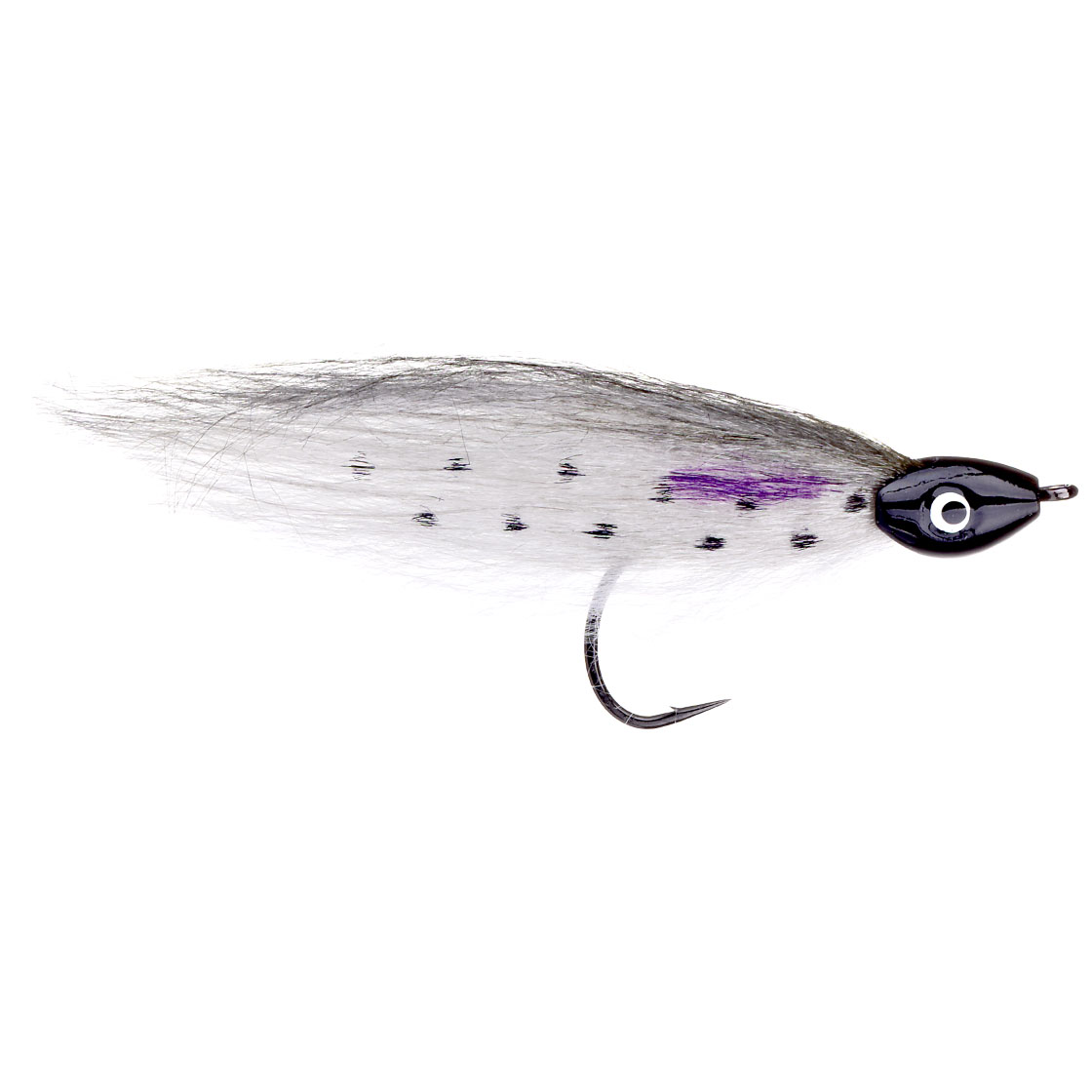 Wurm Streamer Fish Head Rainbow Trout