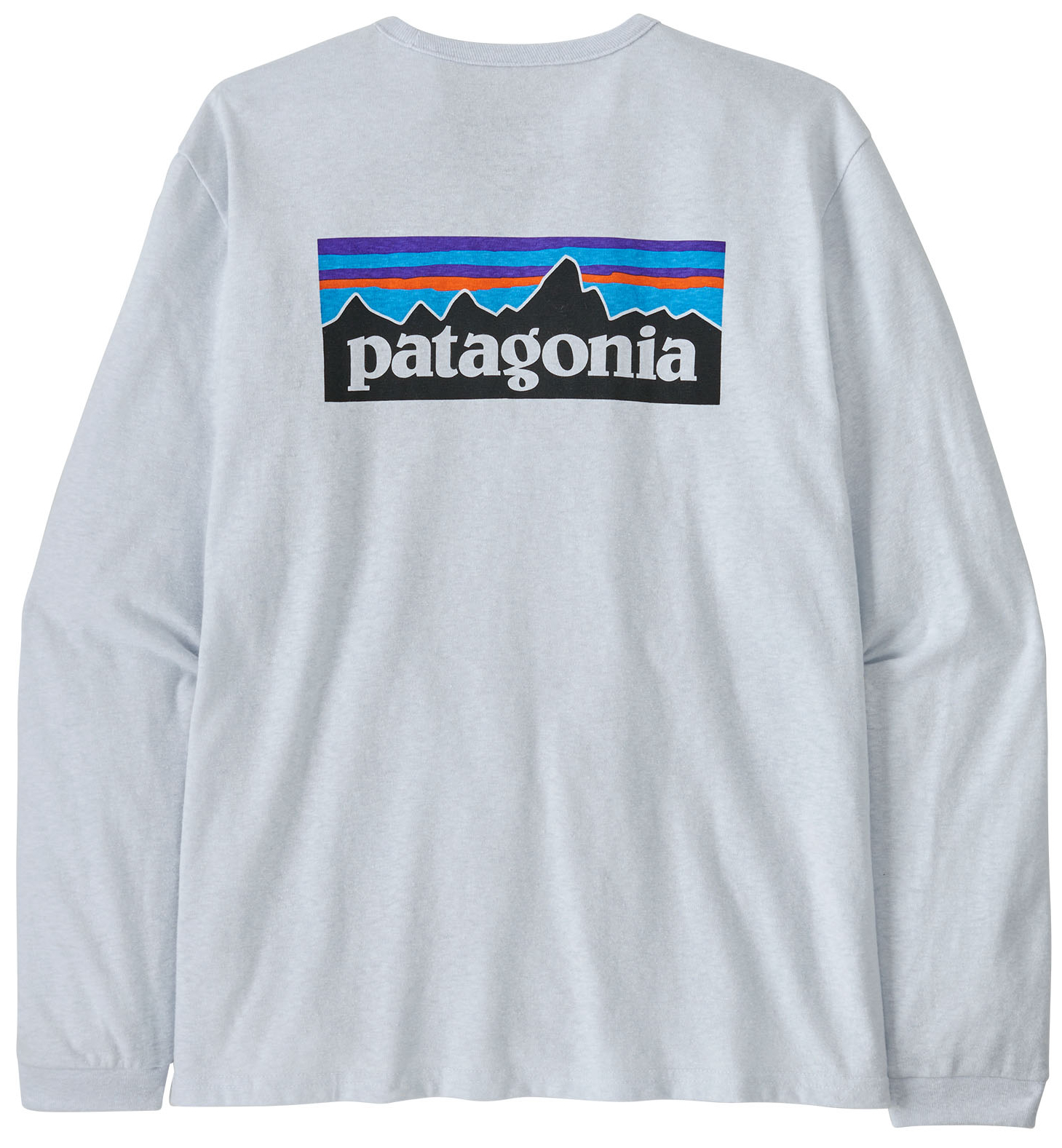 Patagonia W's L/S P-6 Logo Responsibili-Tee Shirt WHI