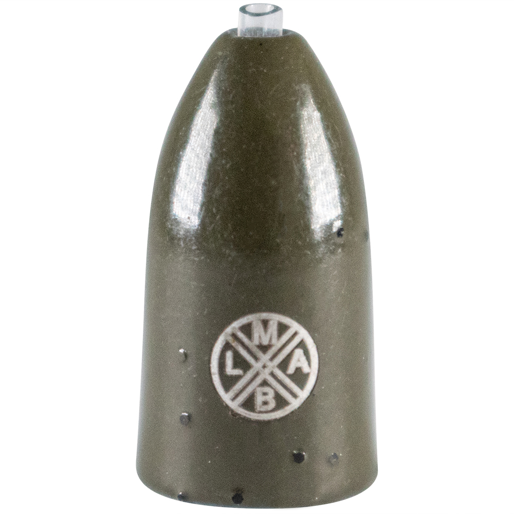 P-22076_LMAB_Tungsten_Bullet_Weight_Green_Pumpkin_2 LMAB Tungsten Bullet Weights green pumpkin