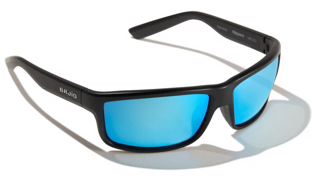 P-21835_Bajio_Polarisationsbrille_Nippers_Black_Matte_Blue_Mirror_Glass_1 Bajio Polarized Glasses Nippers - Black Matte (Blue Mirror Glass)