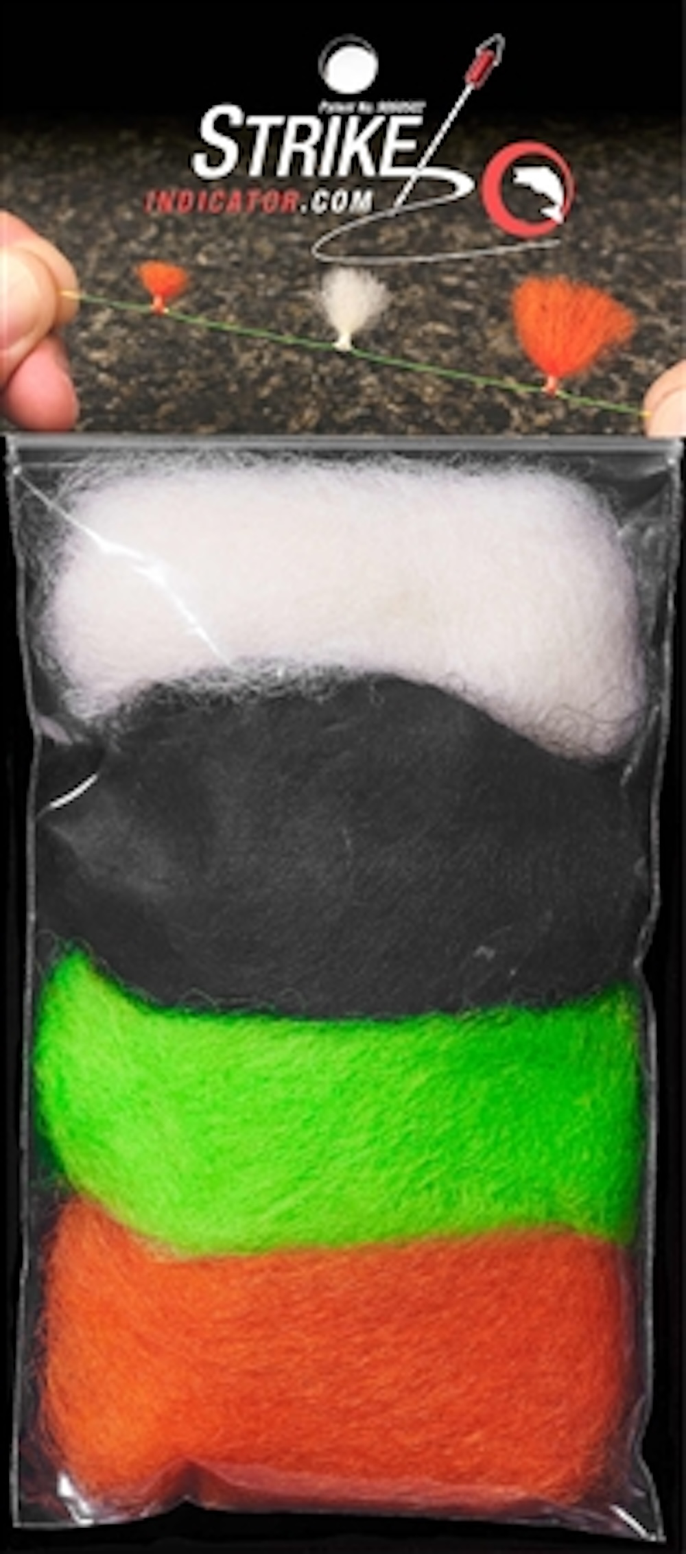 New Zealand Strike Indicator Wool Large Pack