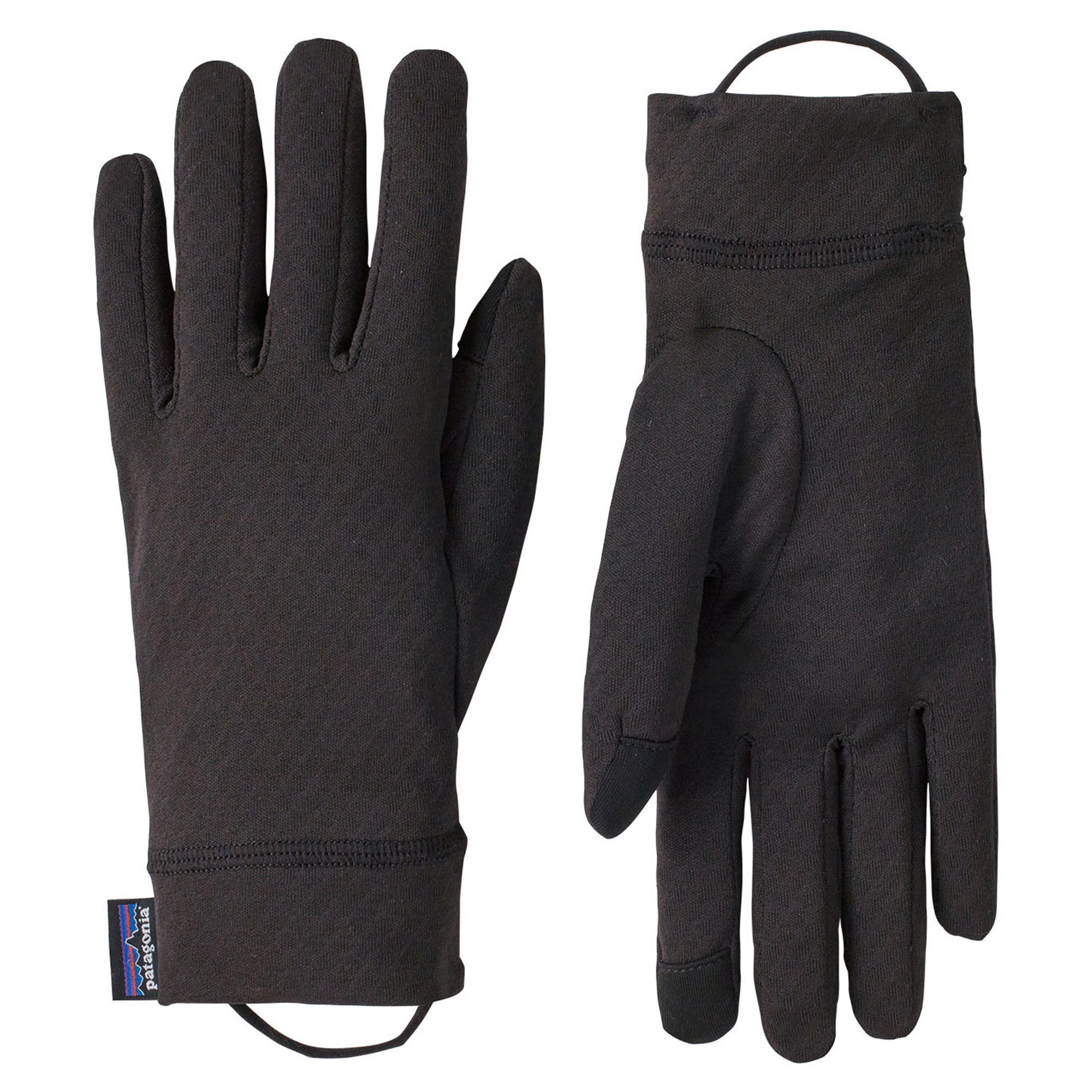 Patagonia Capilene Midweight Liner Gloves BLK
