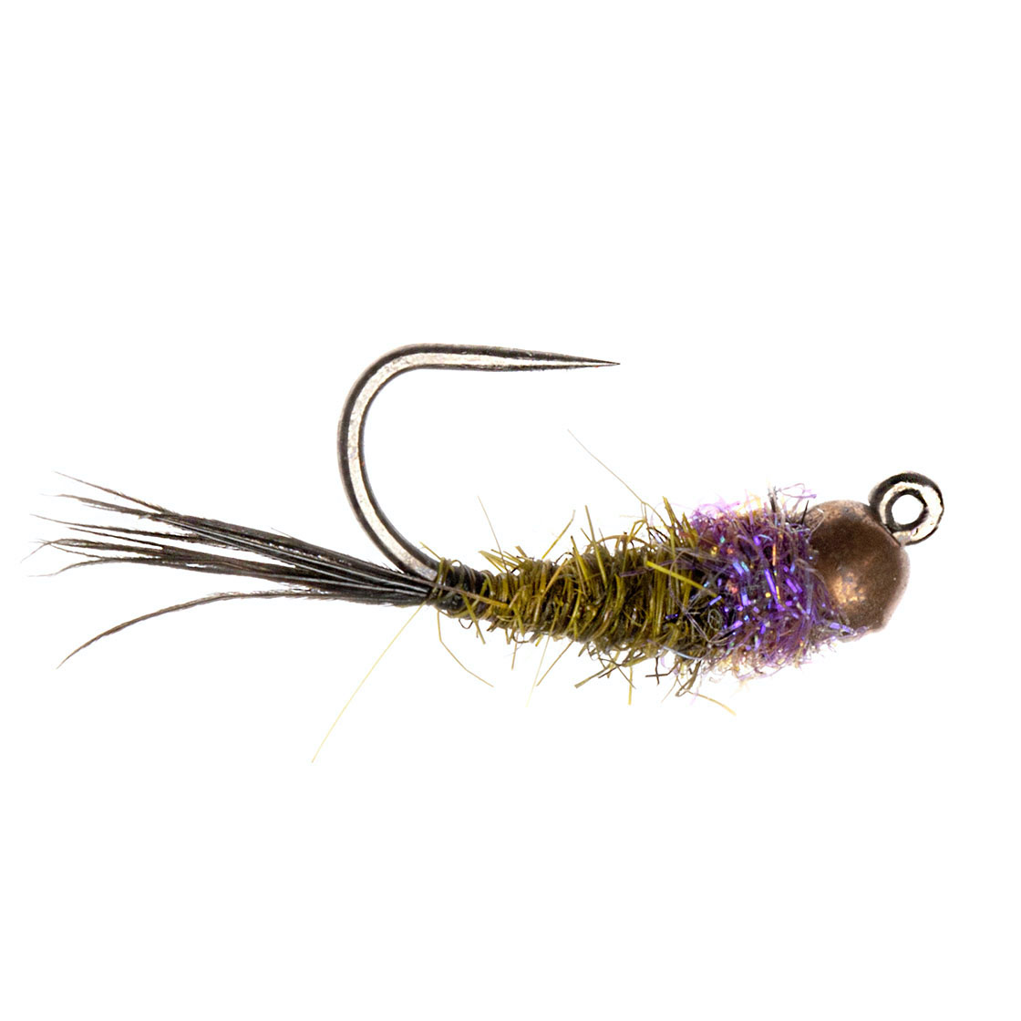 Catchy Flies Nymph - CF65 CZ Czech Nymph olive