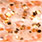 clear orange glitter
