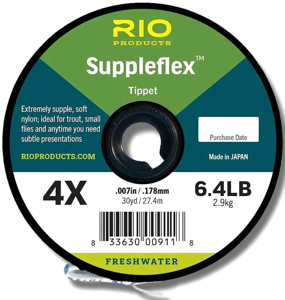 Rio Suppleflex Tippet 30 yds Spool Leader material