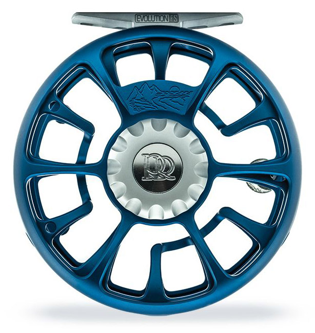 Ross_Evolution_FS_Fliegenrolle_matte_blue_1 Ross Reels Evolution FS Fly Reel matte blue