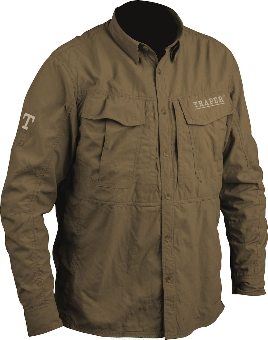 P-26476_Traper_Montana_Guide_Shirt_Nut_ Traper Montana Guide Fishing Shirt nut