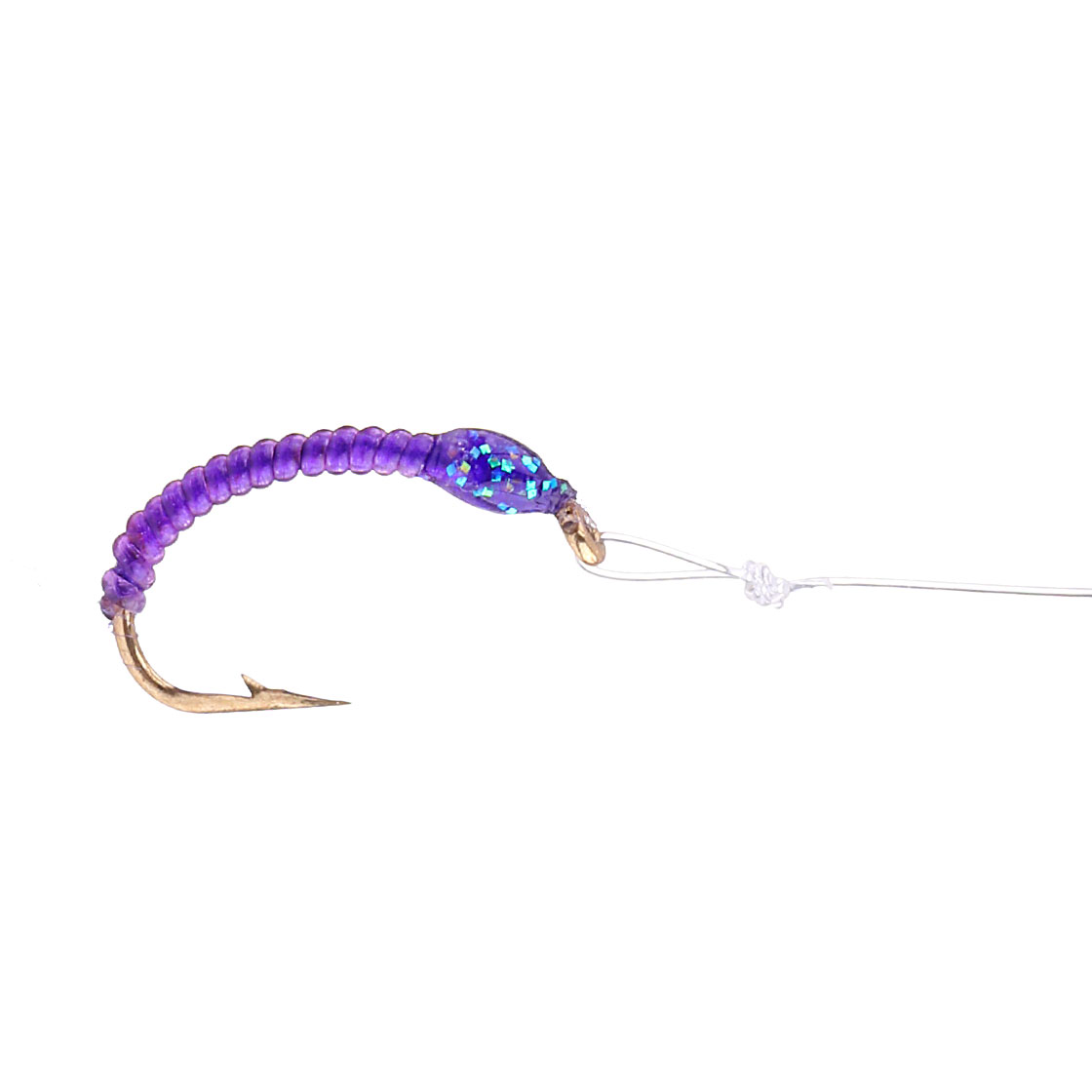 Coregone leader deep purple nymph-set