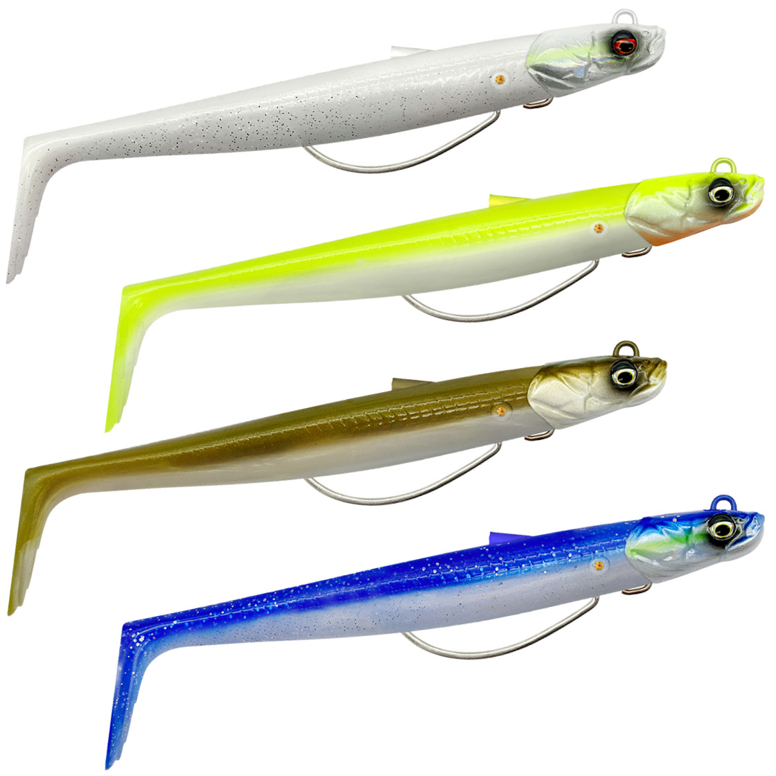 Savage_Gear_Sandeel_V2_-Weedless_TITEL Savage Gear Sandeel Softbait 13 cm 31 g