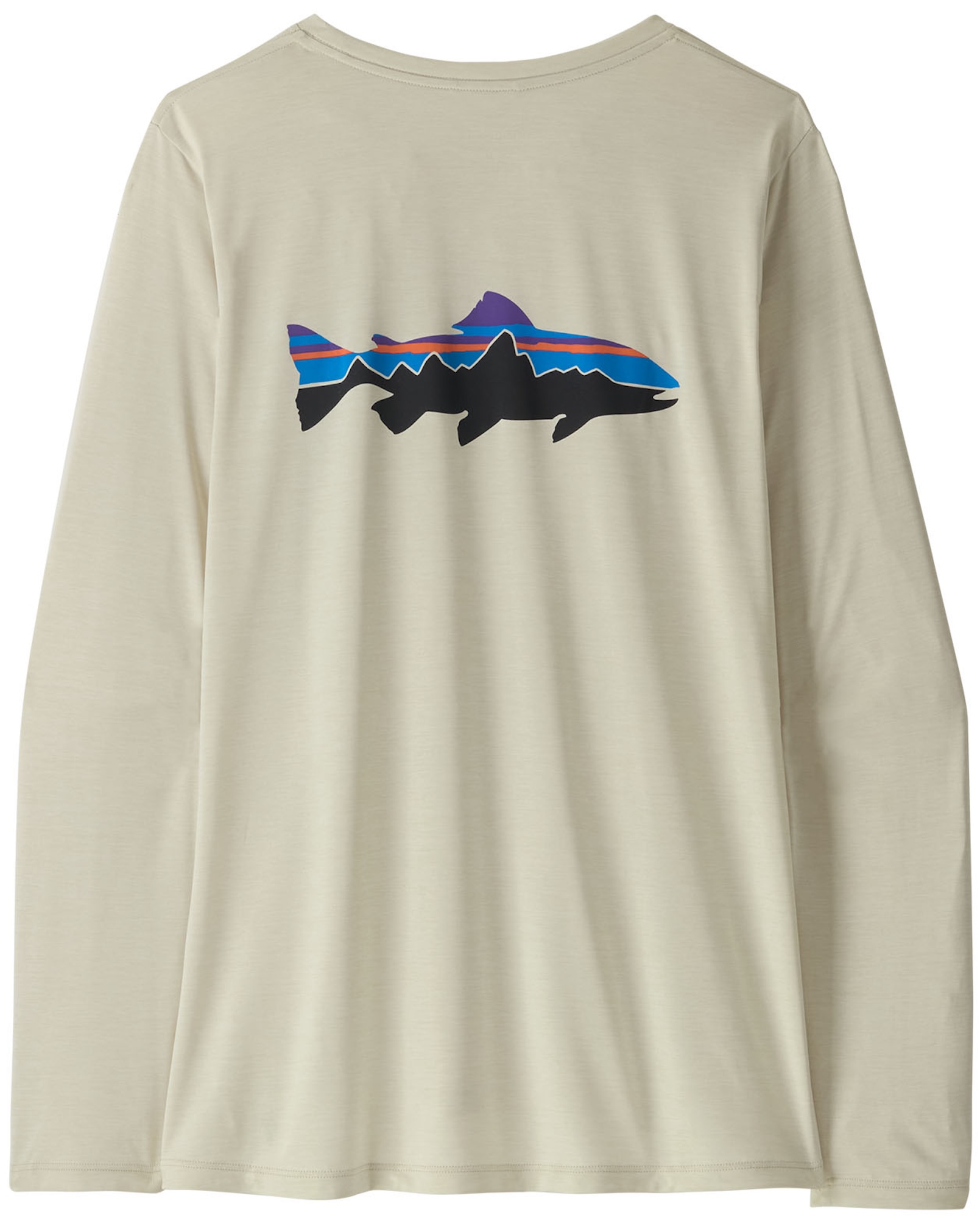 Patagonia W's Longsleeve Cap Cool Daily Shirt - Fitz Roy Trout DYWH