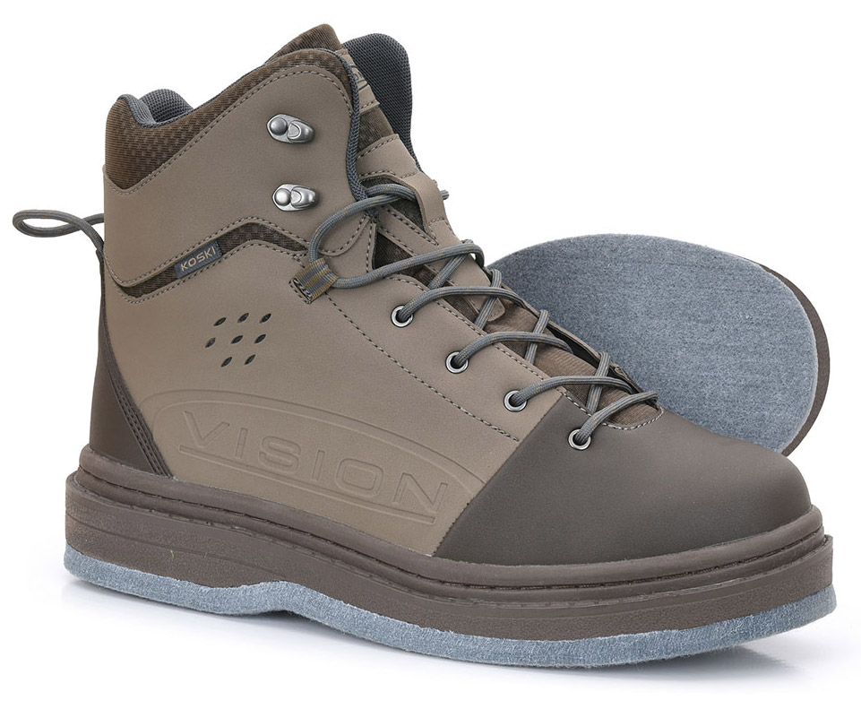 Vision Koski Wading Boot with Felt Sole