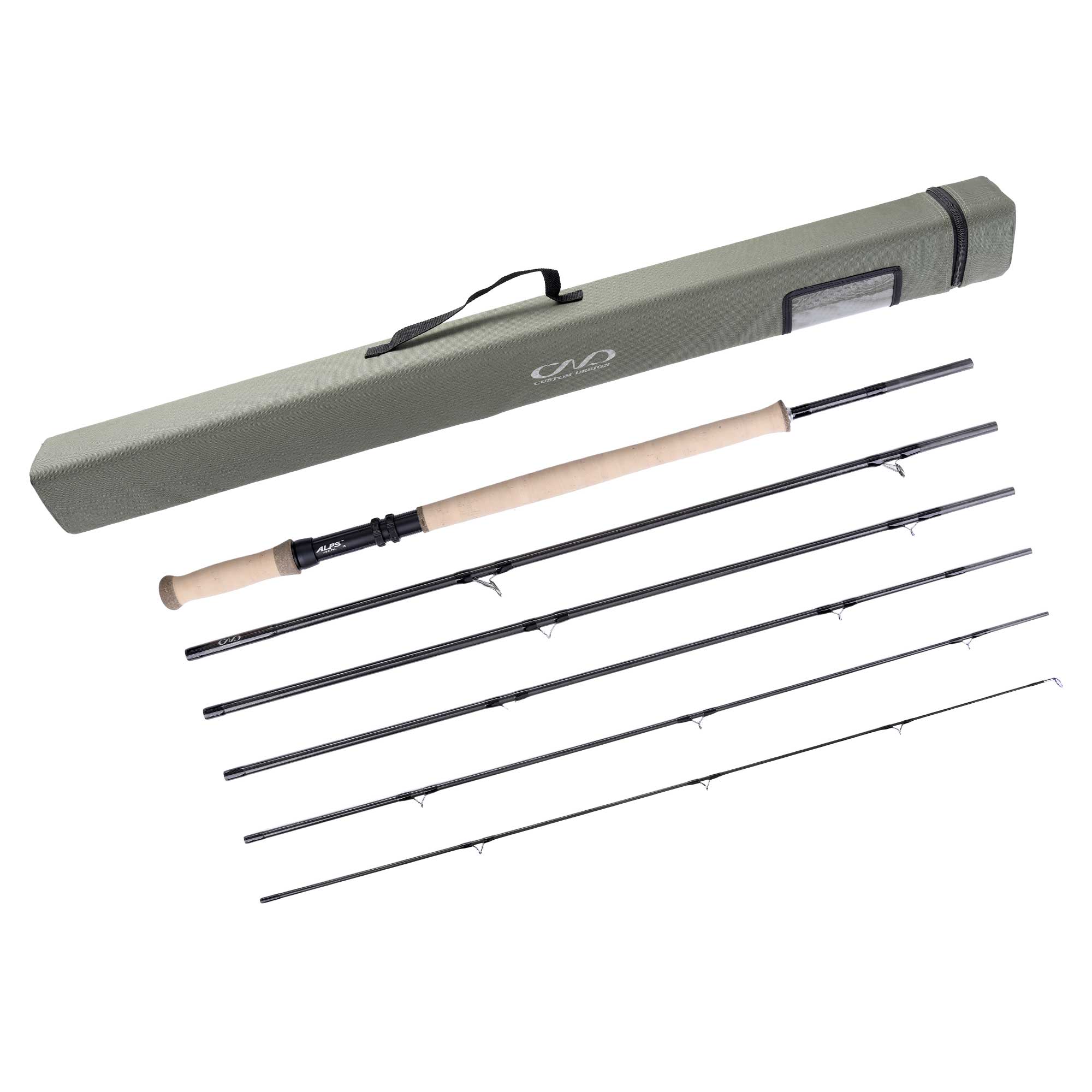 CND Nordic GTE Travel 6pc # 8/9 - 13 ft two-handed fly rod