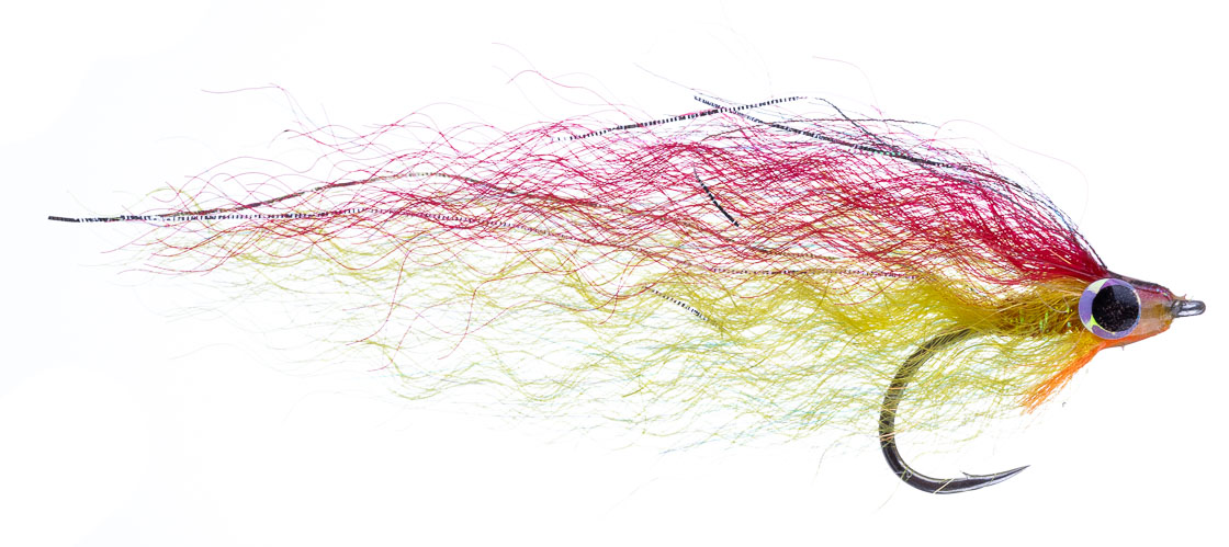 Fishient H2O Streamer - Tiger Deceiver red & yellow