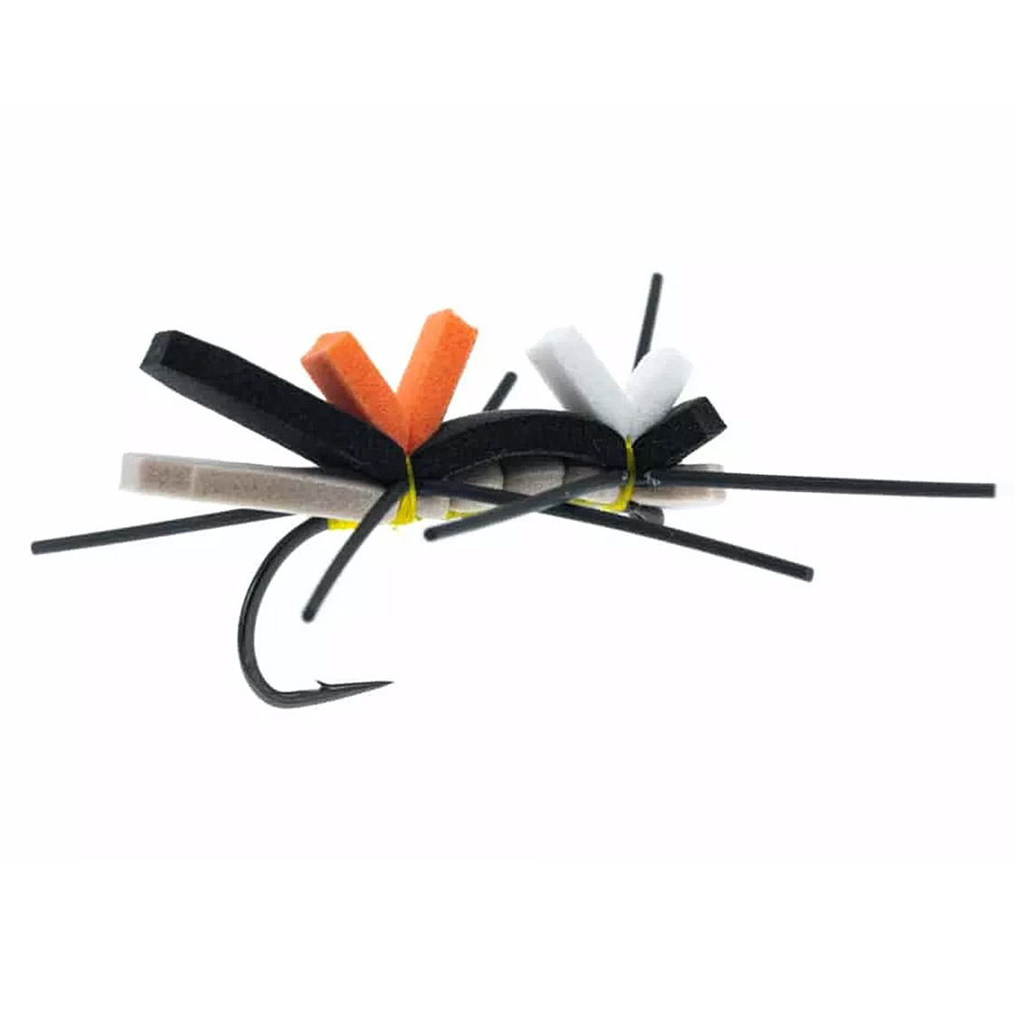 Superflies_Trockenfliege_Chernobyl_Ant Tying Example