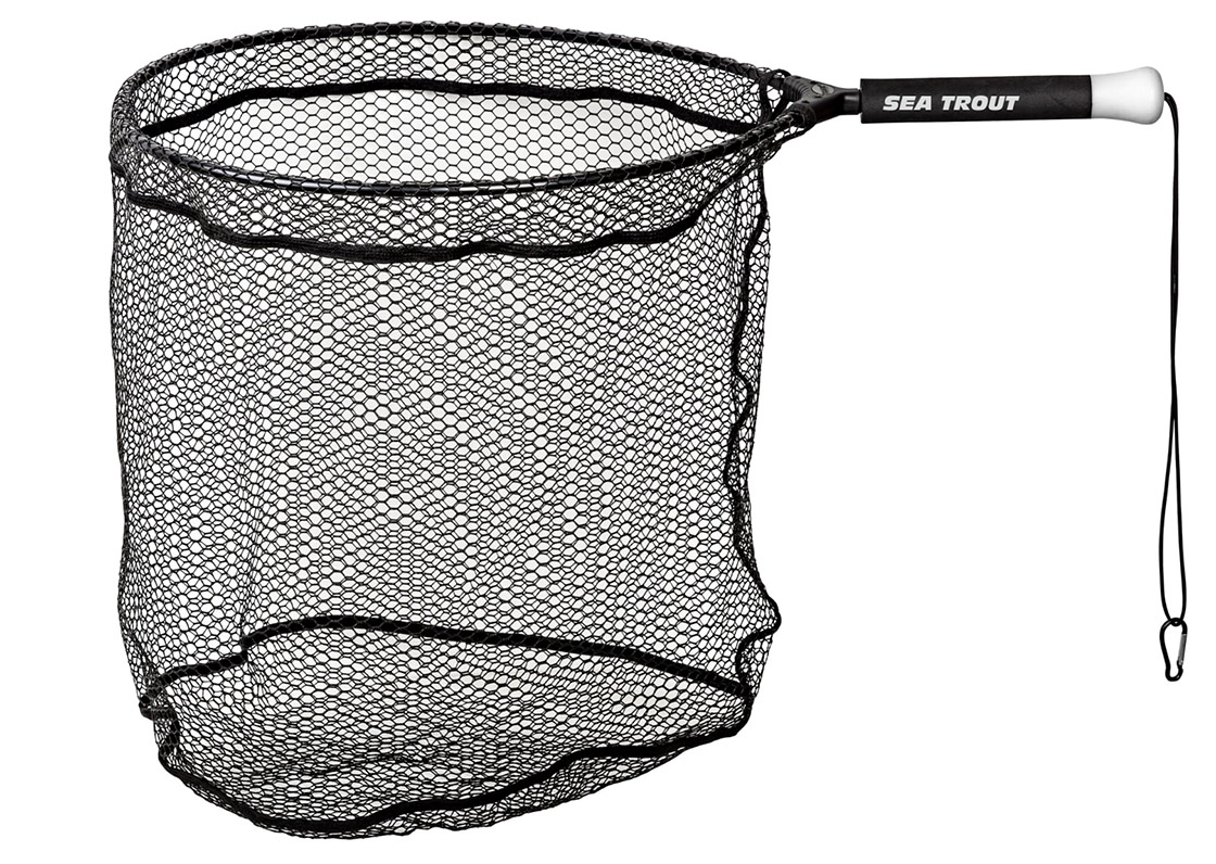 Traper Sea Trout Landing Net Silicone Coated 