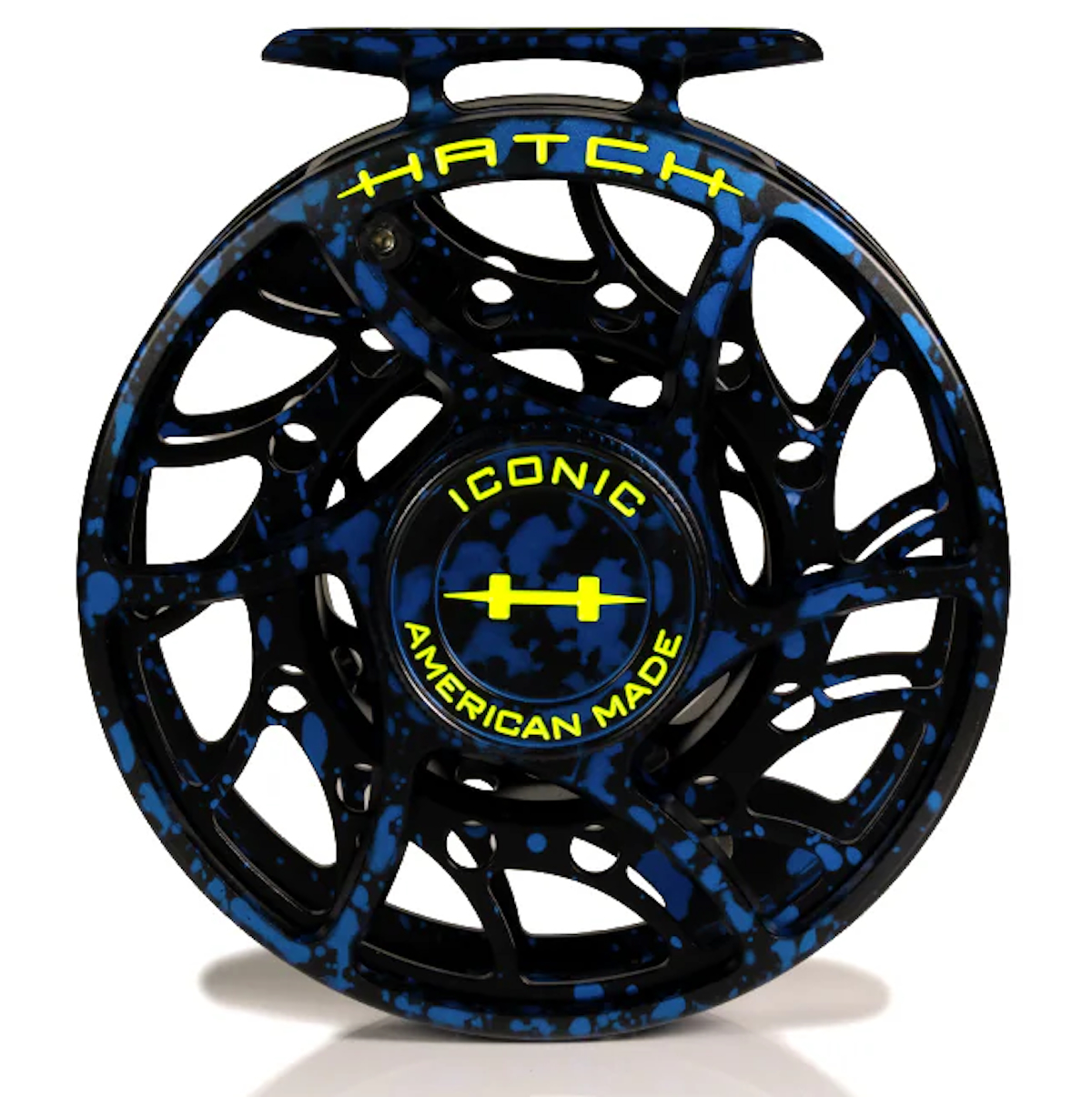 Hatch Limited Custom Dark Matter Iconic Reel Mid Arbor Fly Reel