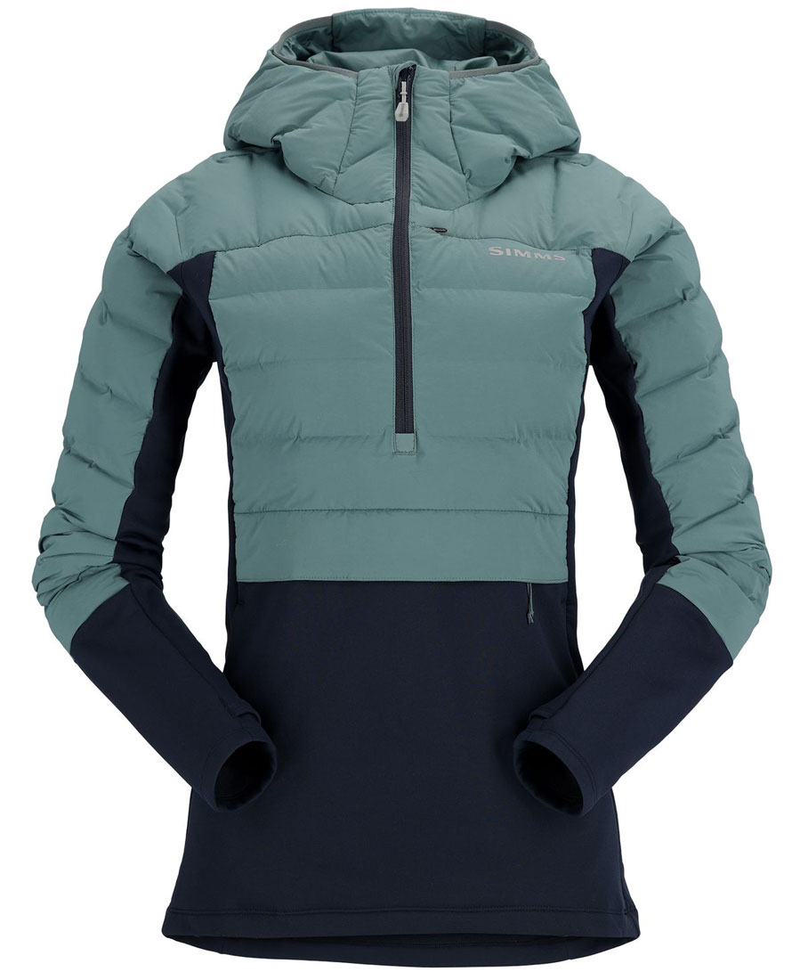Simms_Ws_Exstream_Pull-Over_Insulated_Hoody_avalon_teal_1 Simms W's Exstream Pull-Over Insulated Hoody avalon teal