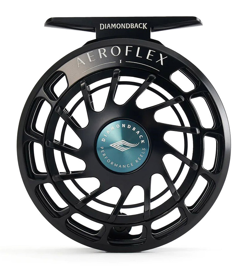 Diamondback_Aeroflex_Freshwater_Fliegenrolle_black_4 Diamondback Aeroflex Freshwater Full Frame Flyreel Black