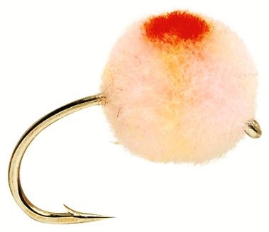 fulling_mill_roe_bug_pink Fulling Mill Dry Fly - Roe Bug pink Salmon Egg Fly