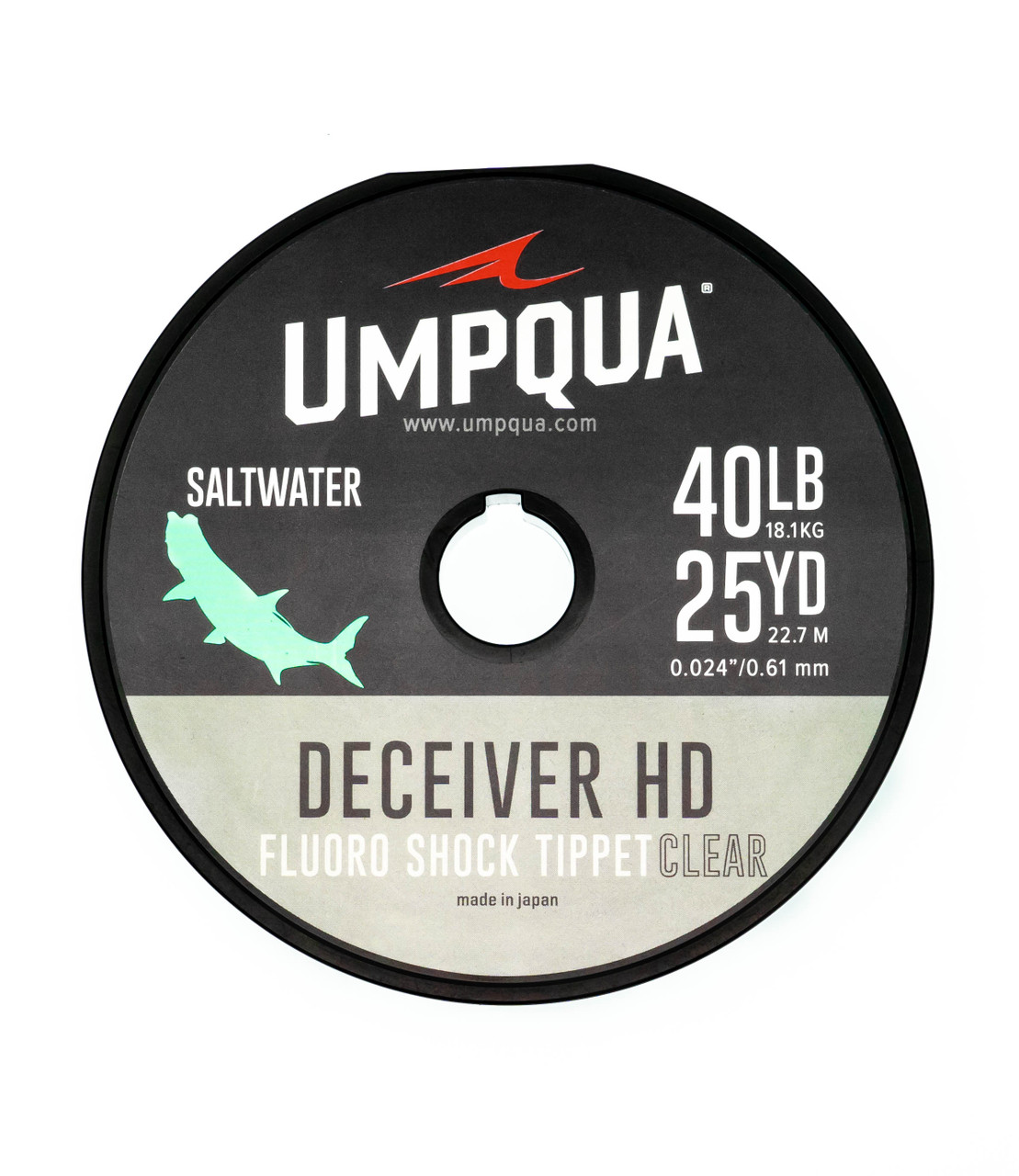 Umpqua Deceiver HD Salt Water Shock Tippet Fluorocarbon 25yds