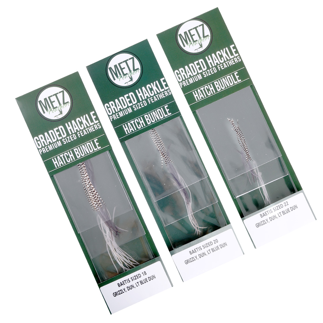 Metz Hackle Hatch Bundle Baetis