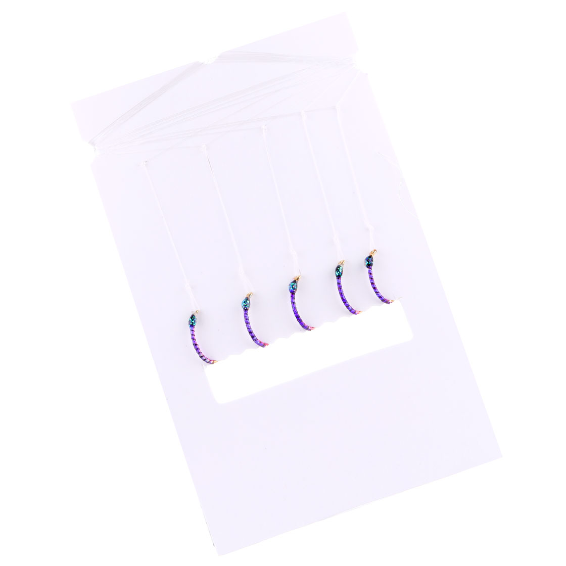 Coregone leader purple quill nymph-set