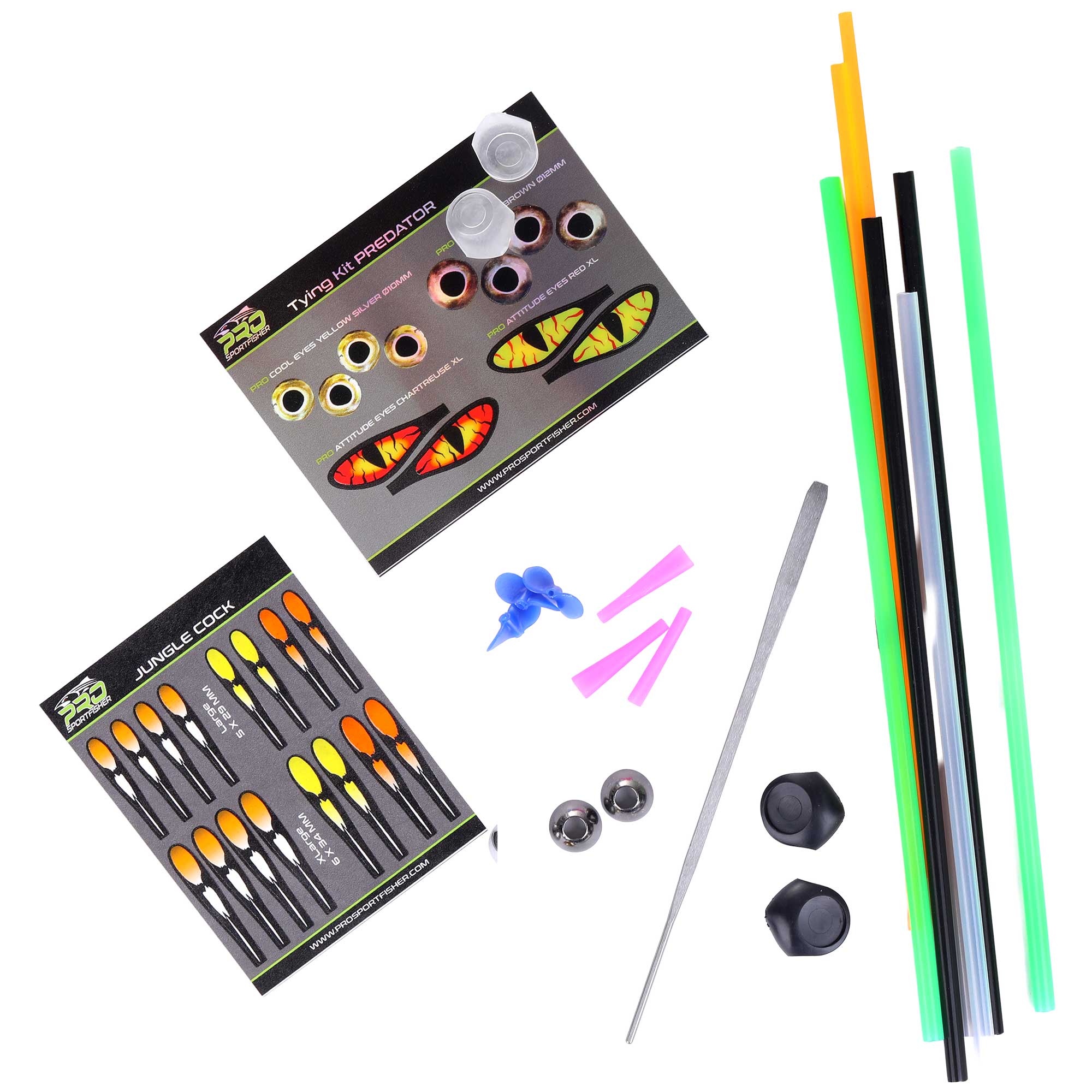 Pro Sportfisher Predator Tube Tying Kit Binding Set