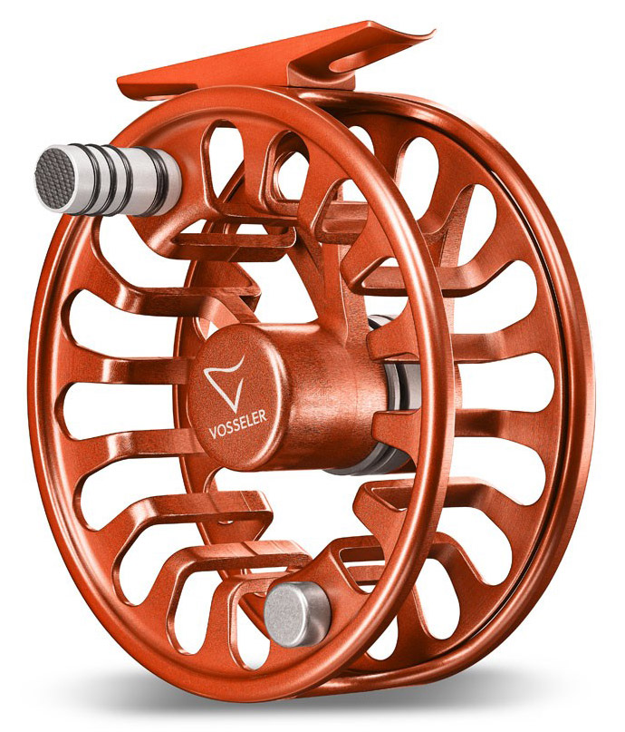 Vosseler_Air_One_Fliegenrolle_orange_1 Vosseler Air One Fly Reel orange