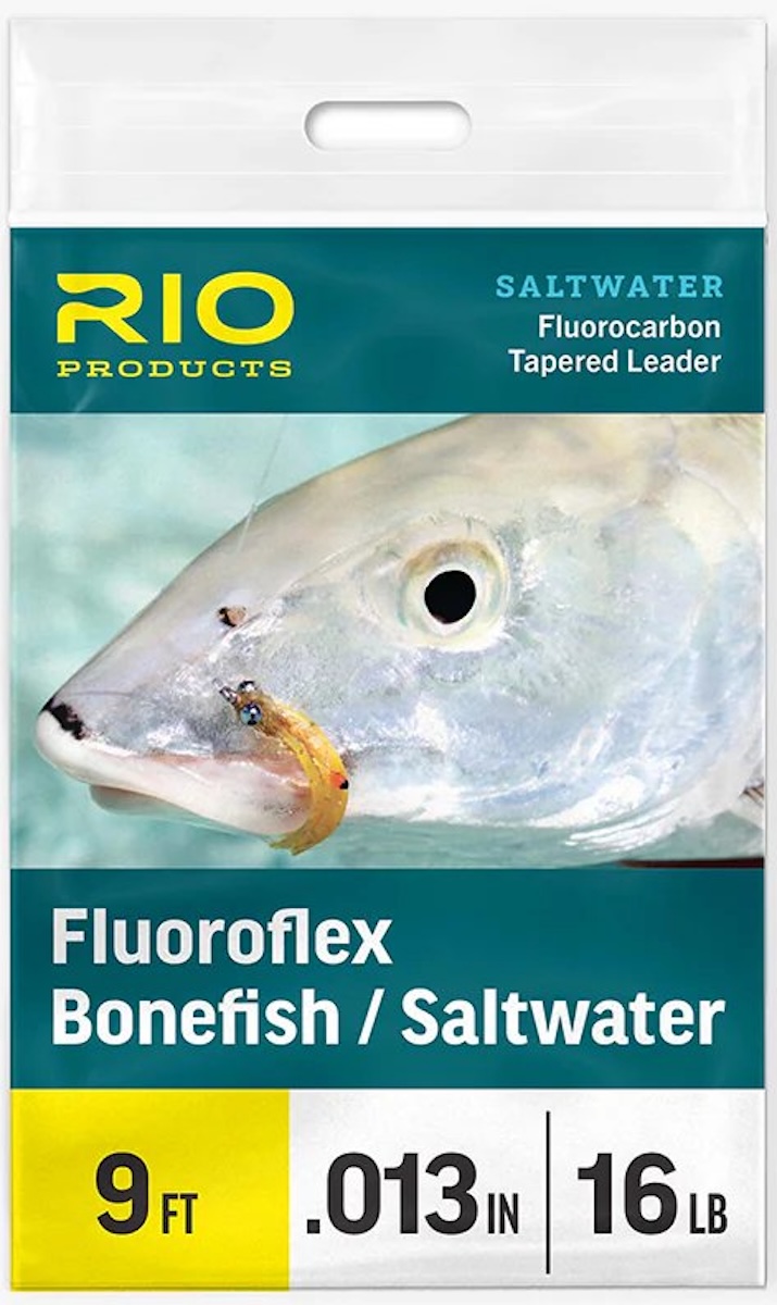 Rio Fluoroflex Saltwater 9 ft Tapered Fluorocarbon Leader