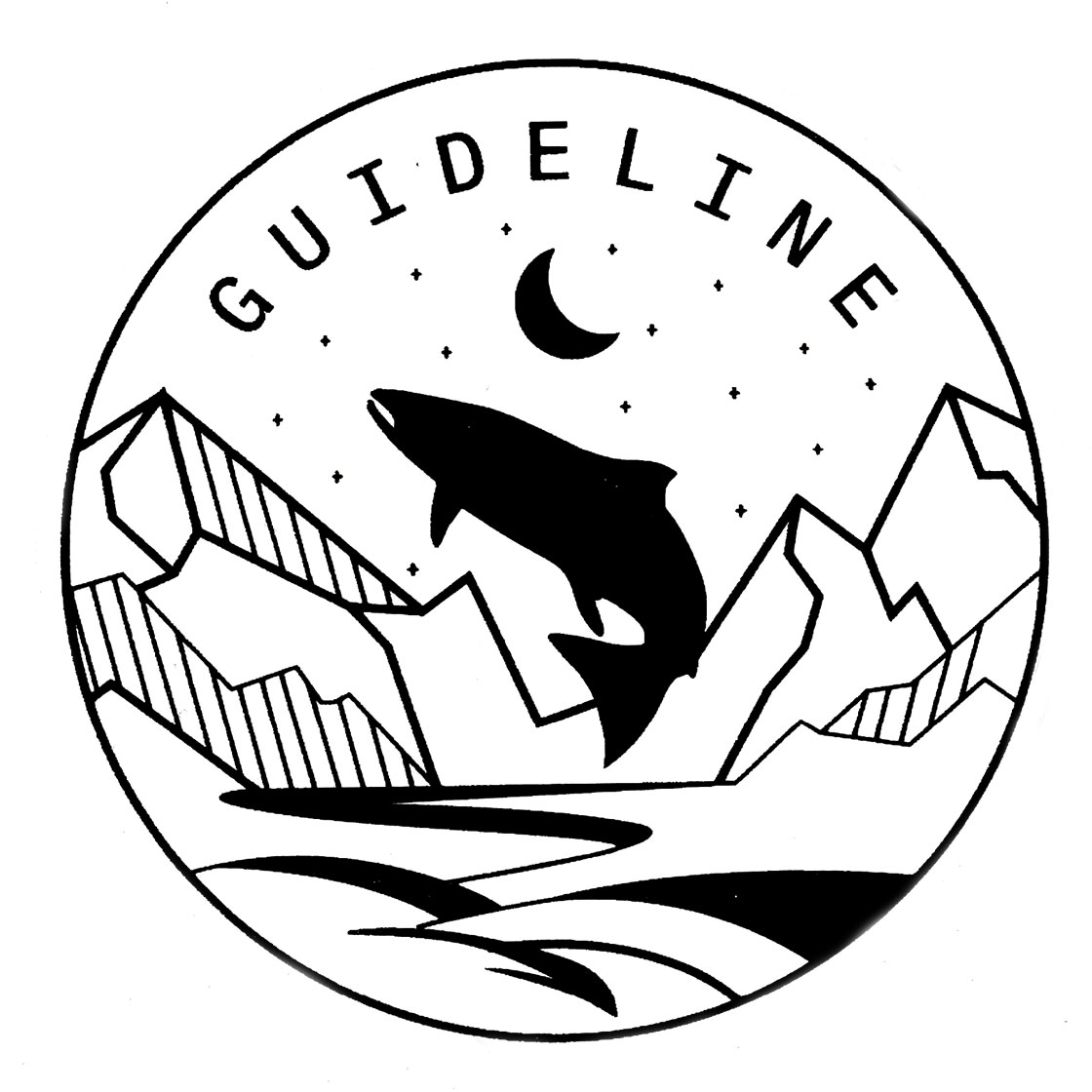 P-22390_guideline_sticker_7cm Guideline Sticker Round