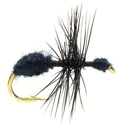 Fulling-Mill-Trockenfliege-Black-Ant Fulling Mill Dry Fly - Black Ant