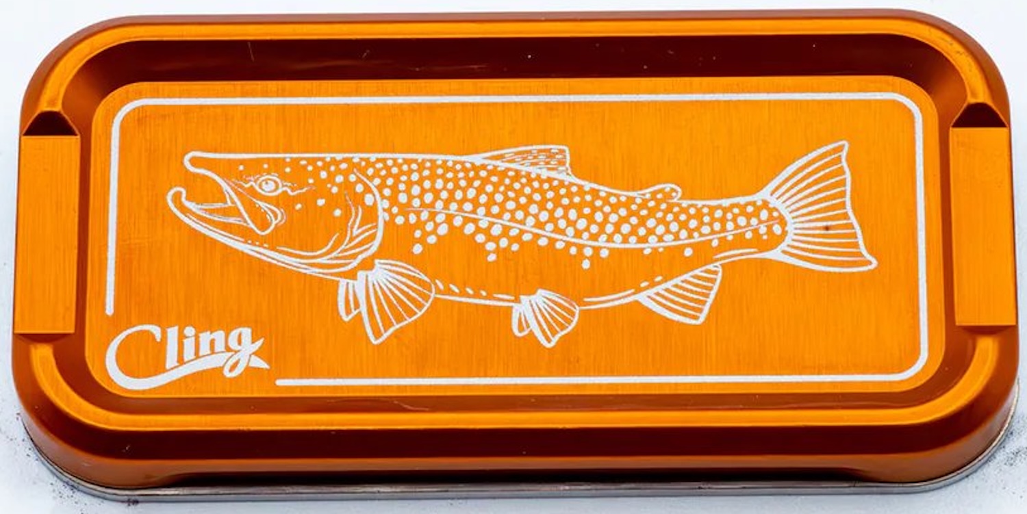 Cling Mag Grab Doublestack Mountain Brown Magnetic Fly Holder