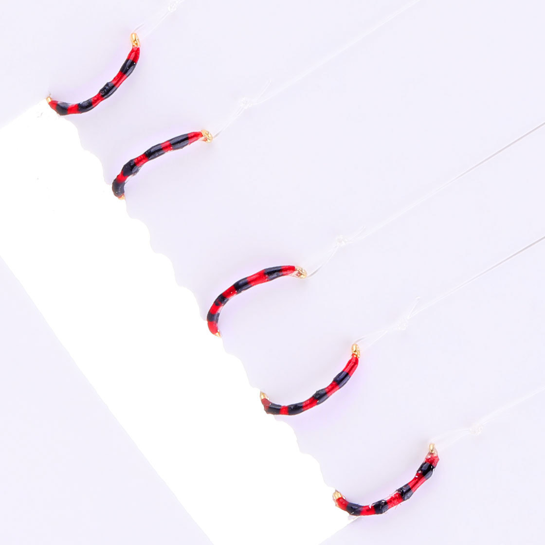 Coregone 5-hook Barbless leader chiro nymph set