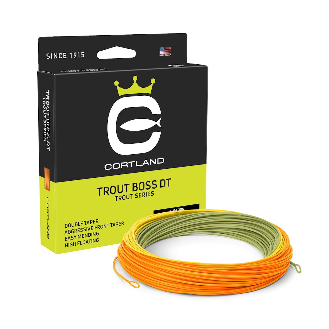 Cortland Trout Boss DT Fly Line