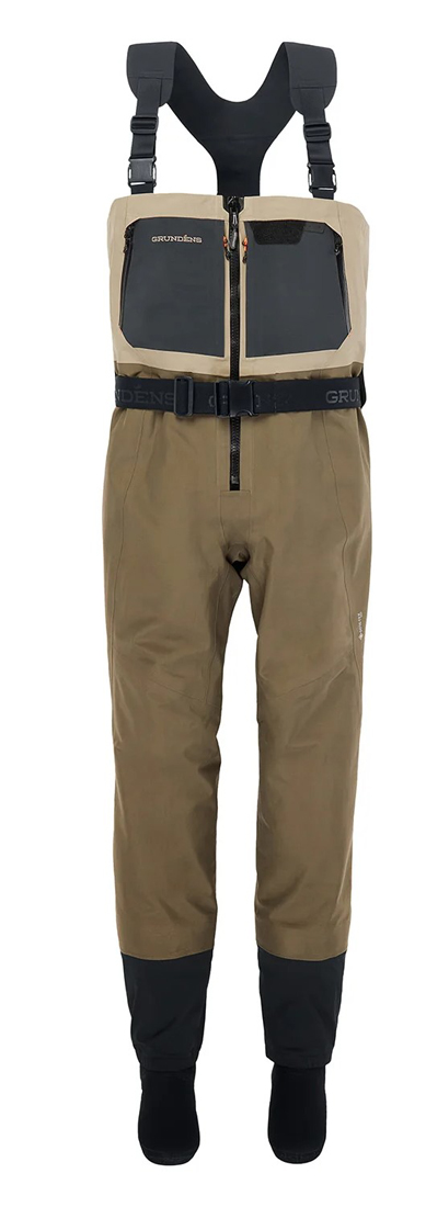 Grundens_Boundary_Zip_Waders_1 Grundéns Boundary Zip Stockingfoot Wader stone/otter