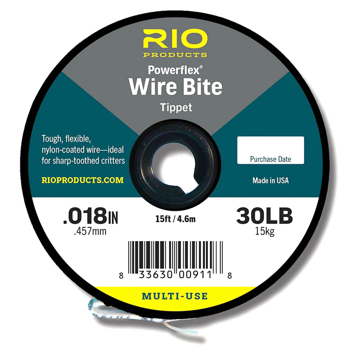 P-07284_Rio-Powerflex-Wire-Bite-Stahlvorfach Rio Powerflex Wire Bite